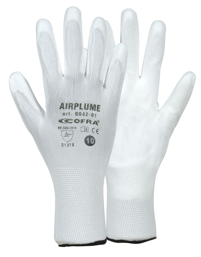 Cofra Airplume weiss Schutzhandschuh